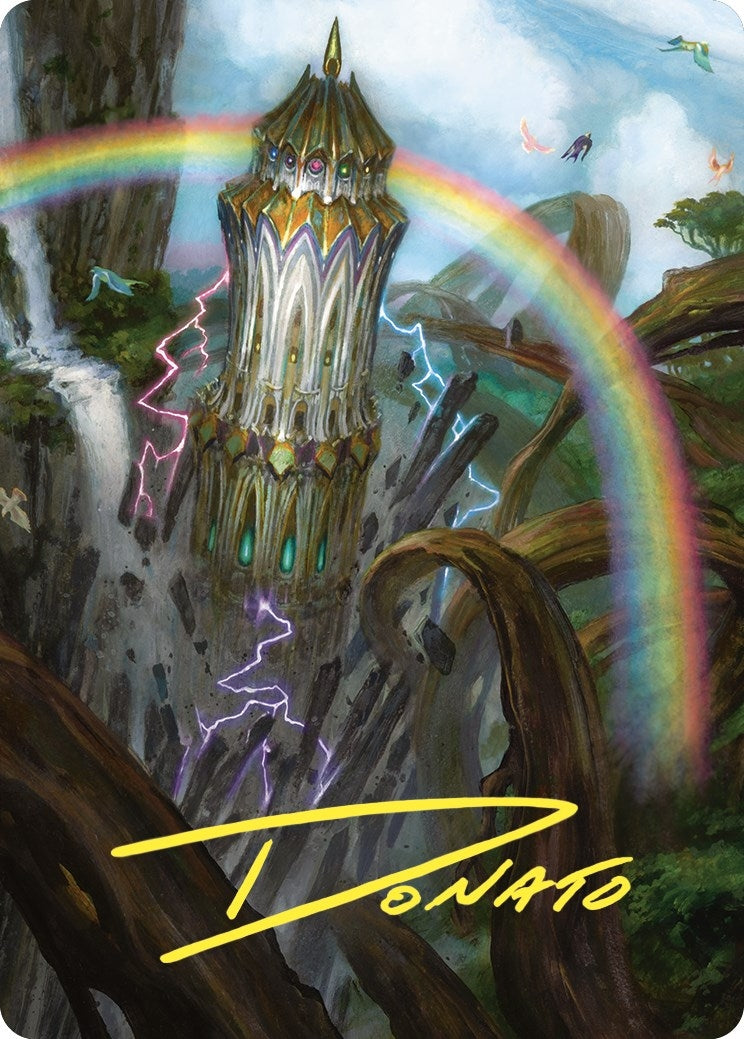Command Tower Art Card Gold Stamped Signature (47) [ASCMM]
