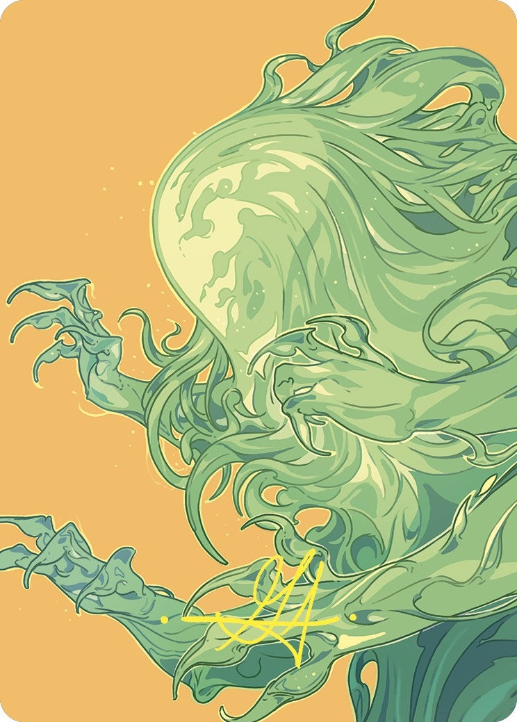 Omnath Locus of Mana Art Card Gold Stamped Signature (57) [ASCMM]