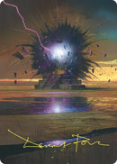 Return to Dust Art Card Gold Stamped Signature (34) [ASCMM]