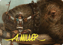 Tuskguard Captain Art Card Gold Stamped Signature (16) [ASCMM]