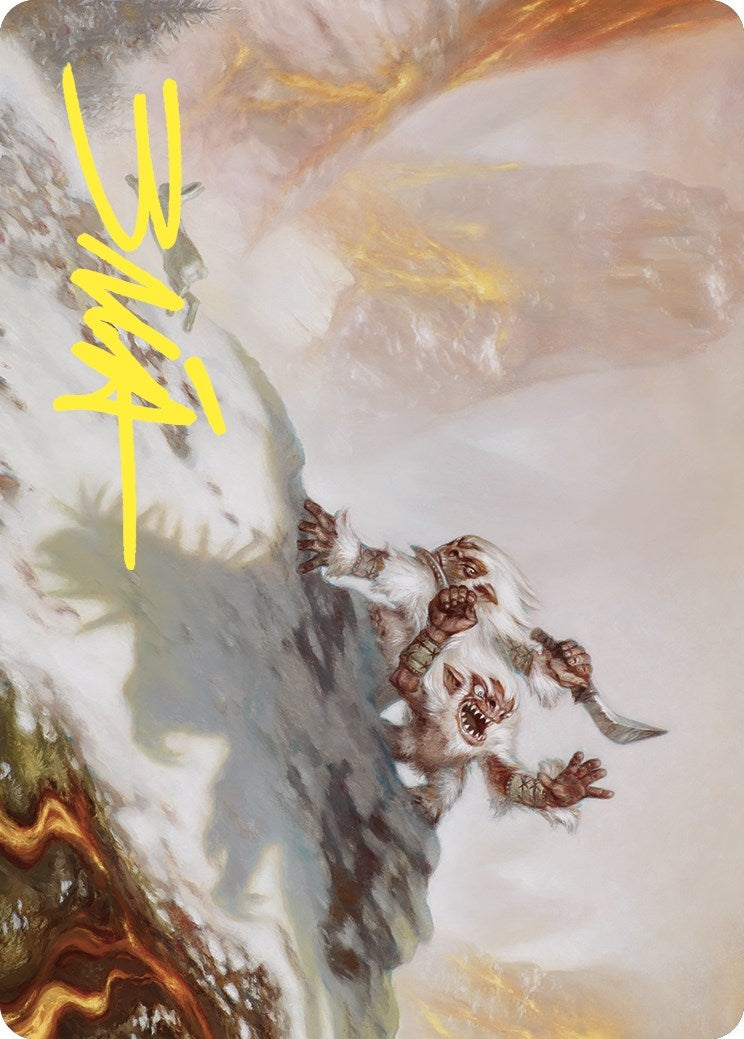 Dragon Fodder Art Card Gold Stamped Signature (21) [ASCMM]