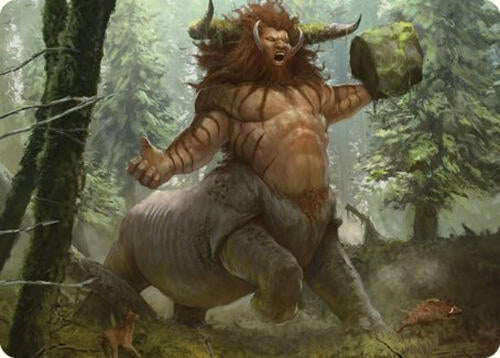 Stonehoof Chieftain Art Card (26) [ASCMM]