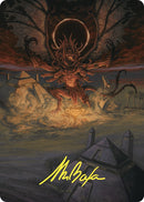 Dread Return Art Card Gold Stamped Signature (36) [ASCMM]