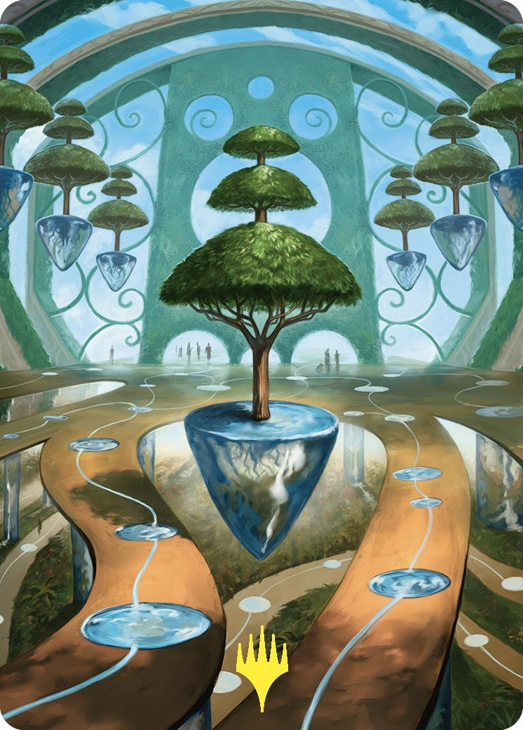 Rejuvenating Springs Art Card Gold Stamped (48) [ASCMM]
