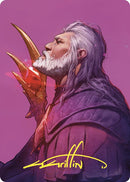 Urza Lord High Artificer Art Card Gold Stamped Signature (53) [ASCMM]