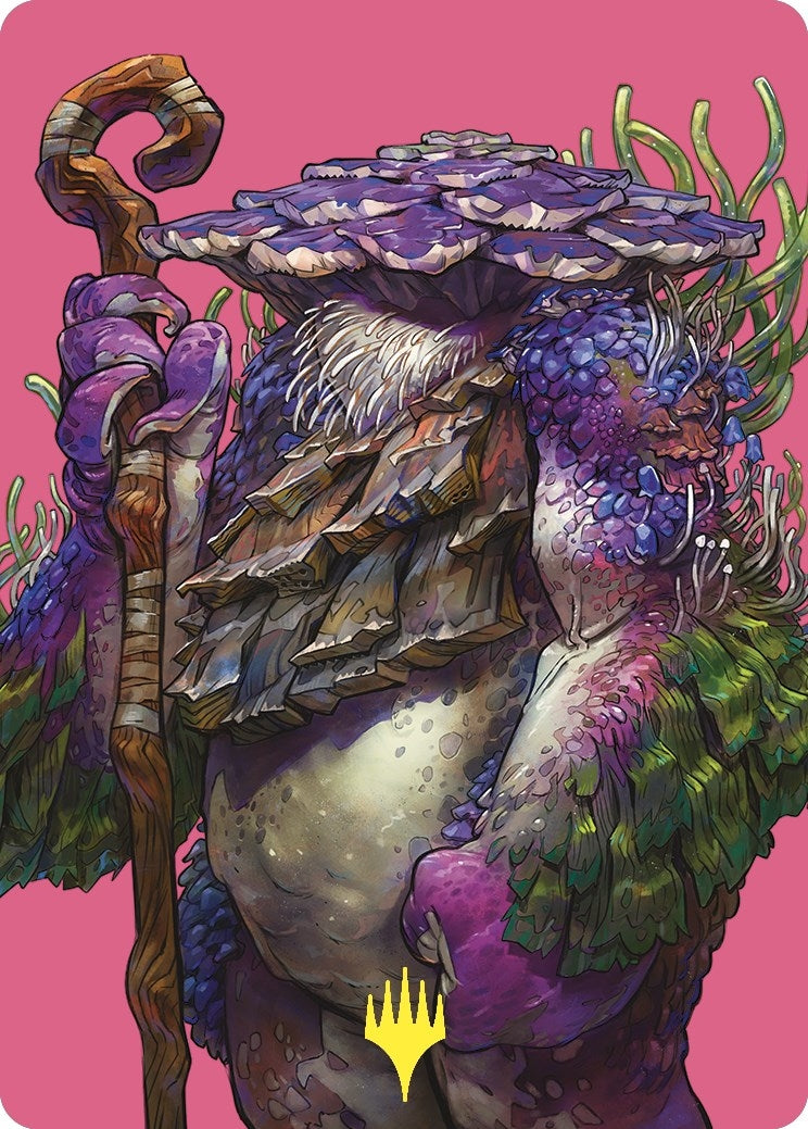 Slimefoot the Stowaway Art Card Gold Stamped (59) [ASCMM]