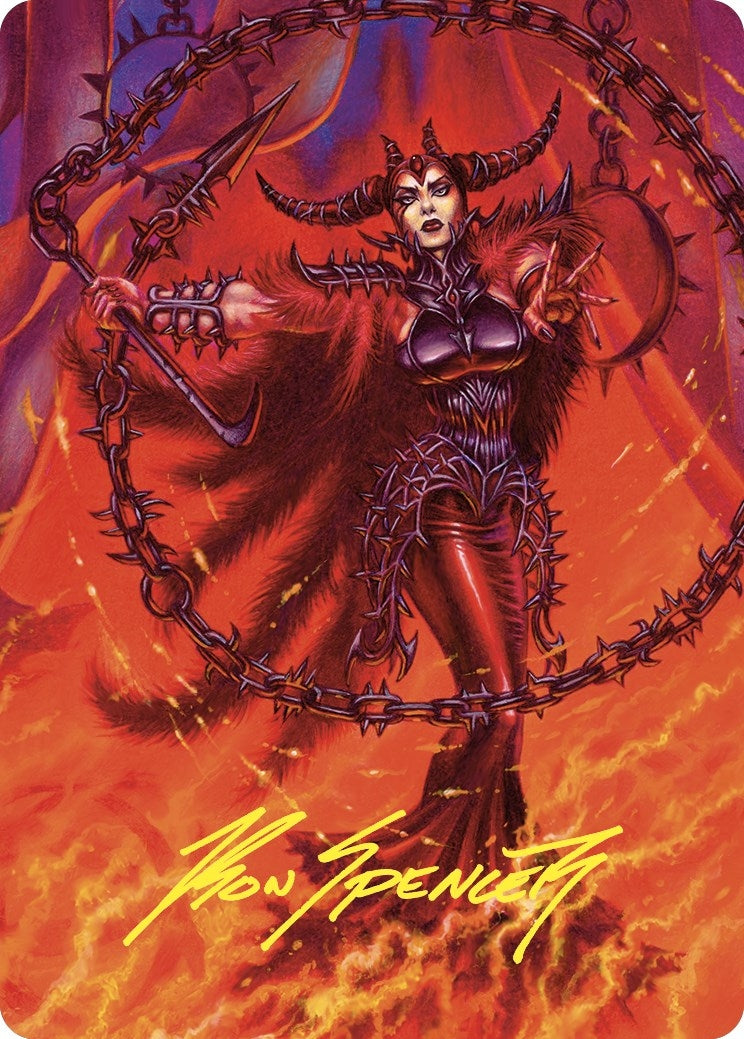 Deadly Rollick Art Card Gold Stamped Signature (63) [ASCMM]