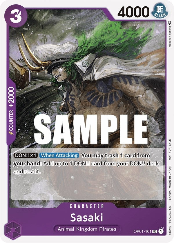 Sasaki Event Pack Vol 2 (OP01-101) [OP-PR]