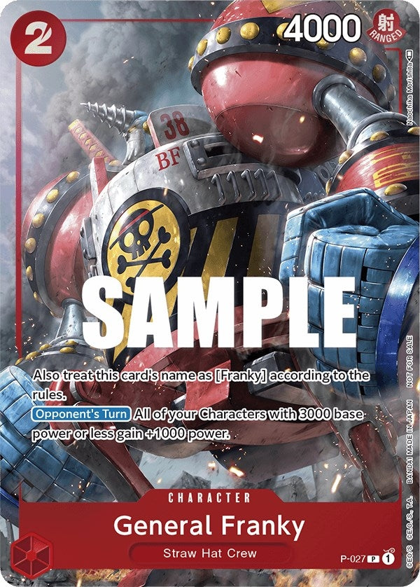 General Franky Event Pack Vol 2 (P-027) [OP-PR]