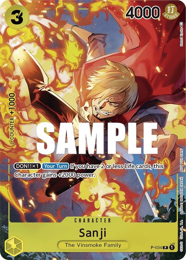 Sanji Event Pack Vol 2 (P-034) [OP-PR]
