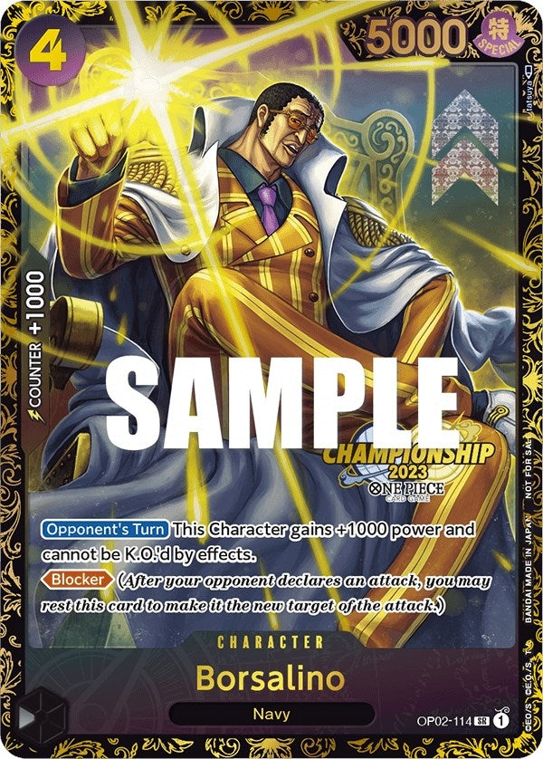 Borsalino Championship 2023 (OP02-114) [OP-PR]