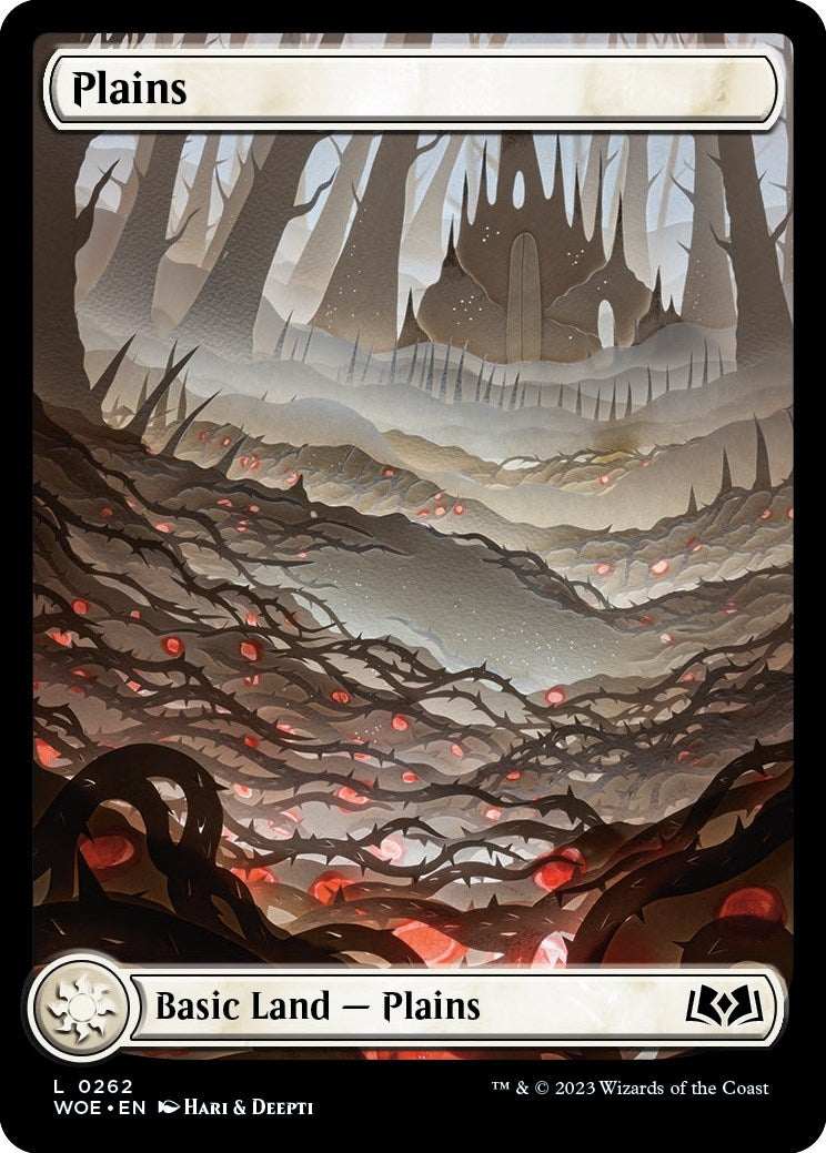 Plains (262) (Full-Art) [Wilds of Eldraine]