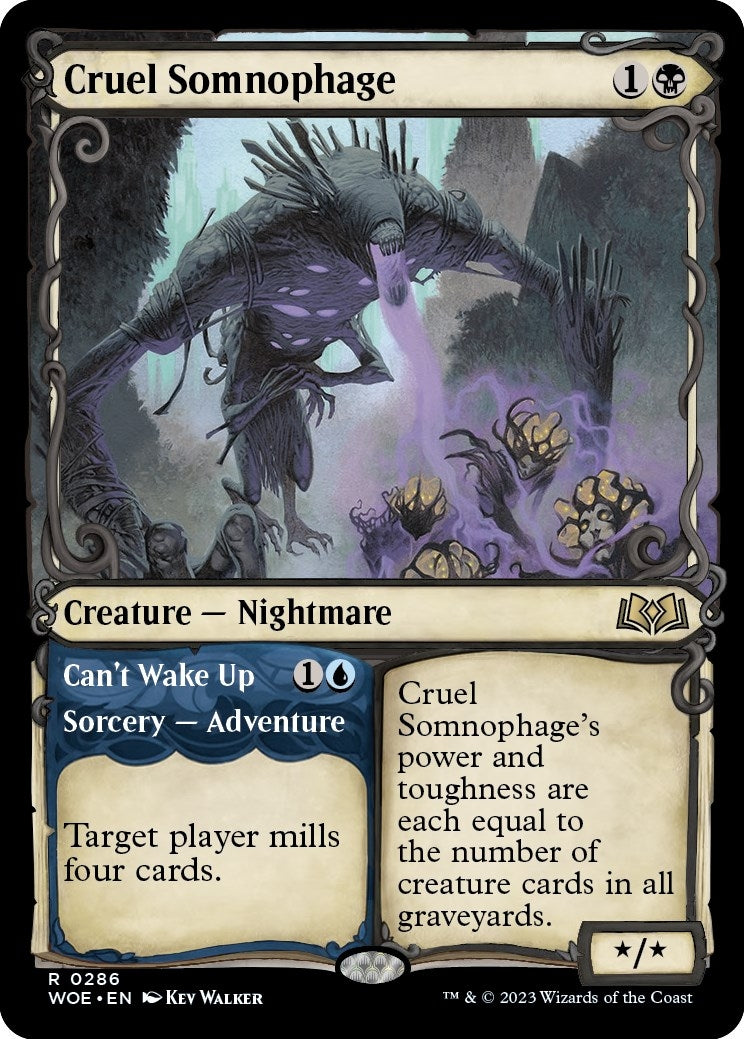Cruel Somnophage Showcase (286) [WOE]