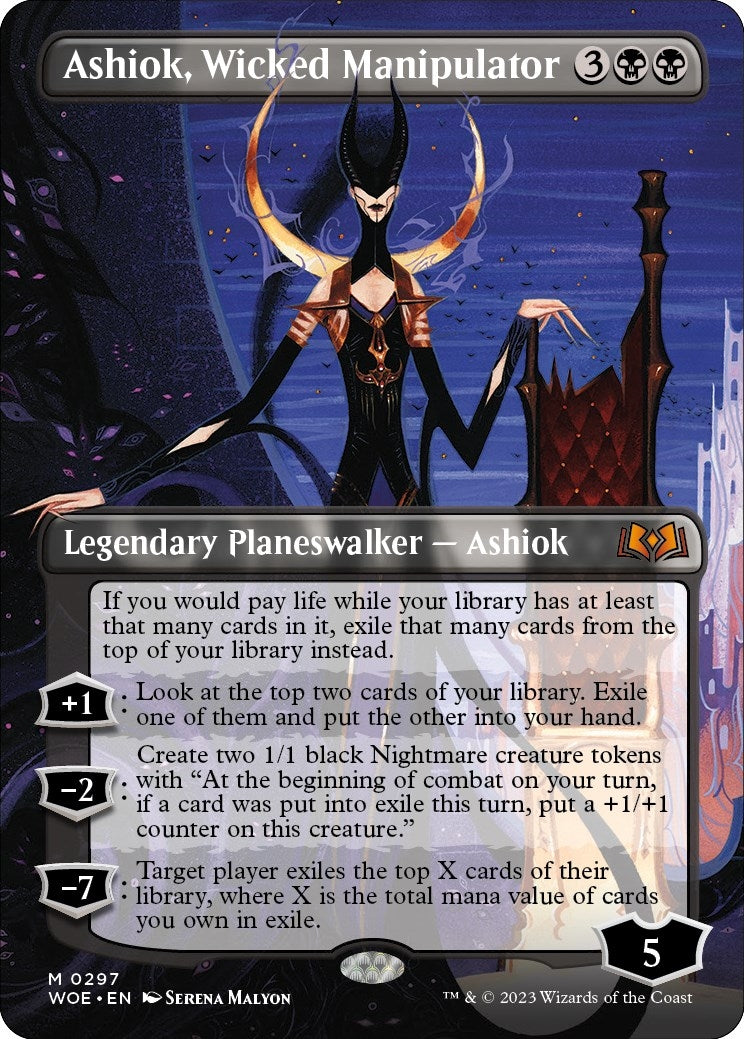 Ashiok Wicked Manipulator Borderless (297) [WOE]
