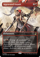 Aggravated Assault Anime Borderless Confetti Foil (96) [WOT]