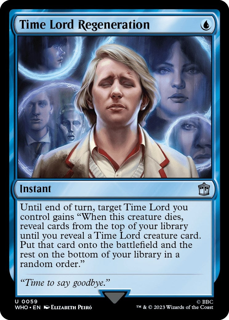 Time Lord Regeneration [Doctor Who]