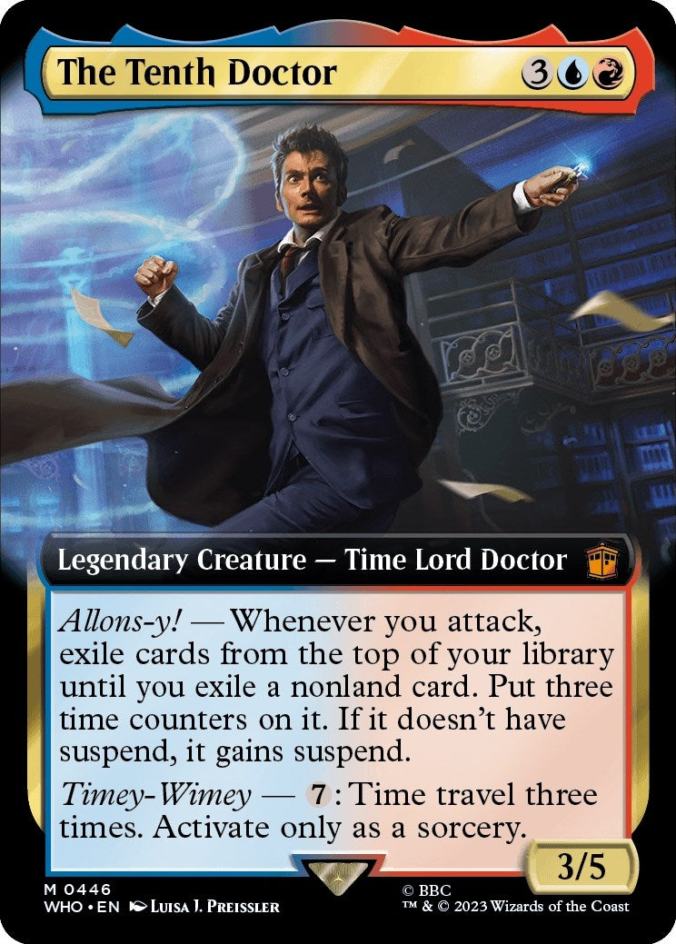 The Tenth Doctor Extended Art (446) [WHO]
