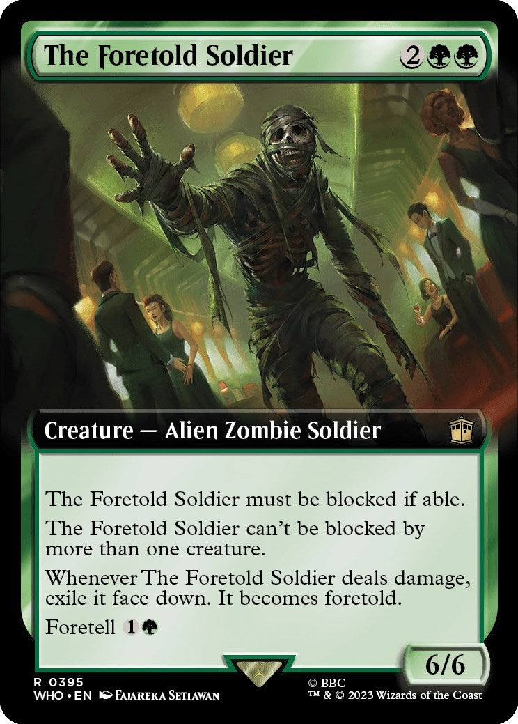 The Foretold Soldier Extended Art (395) [WHO]