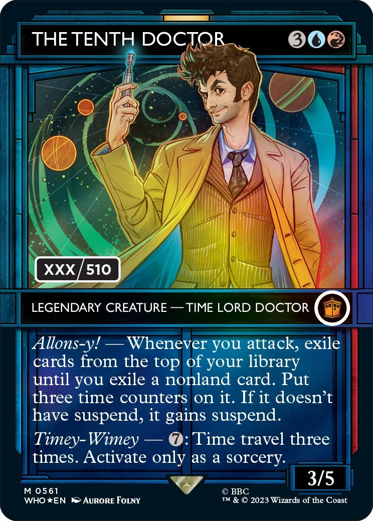 The Tenth Doctor Serial Numbered (561) [WHO]