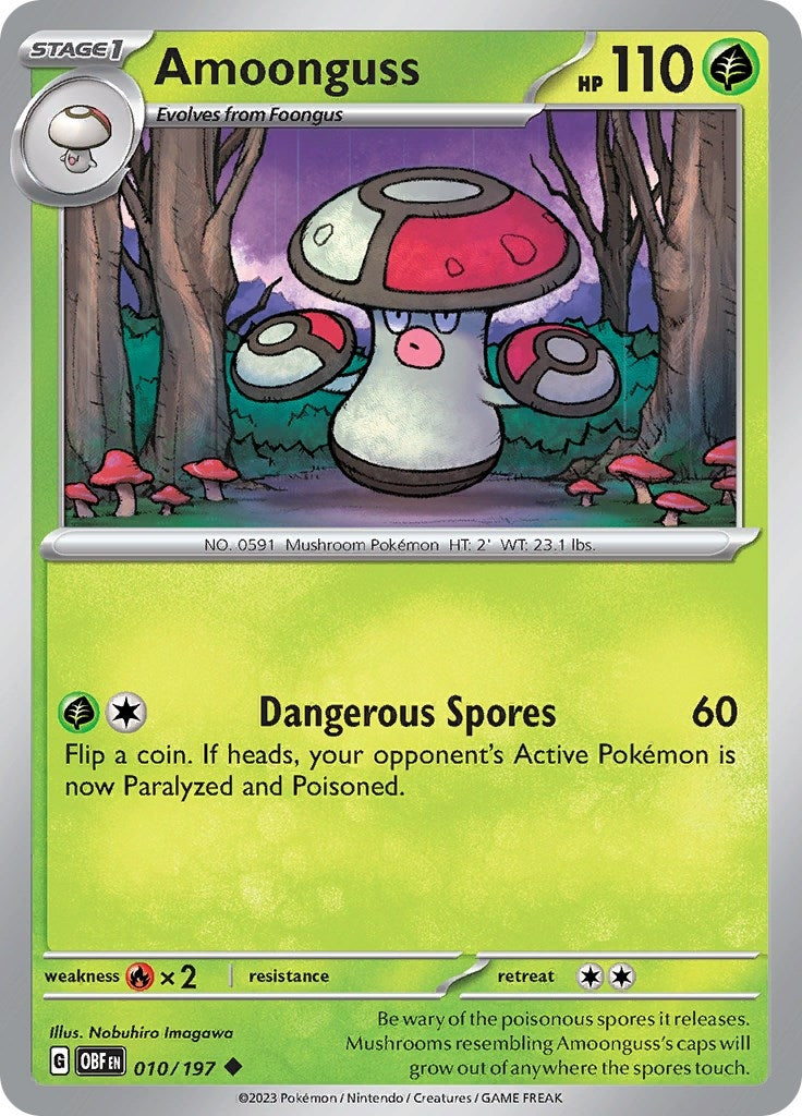 Amoonguss (010/197) (SV03: Obsidian Flames)