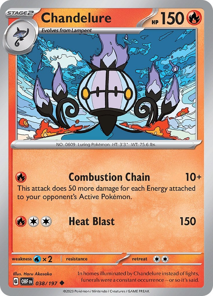 Chandelure (038/197) [OBF]