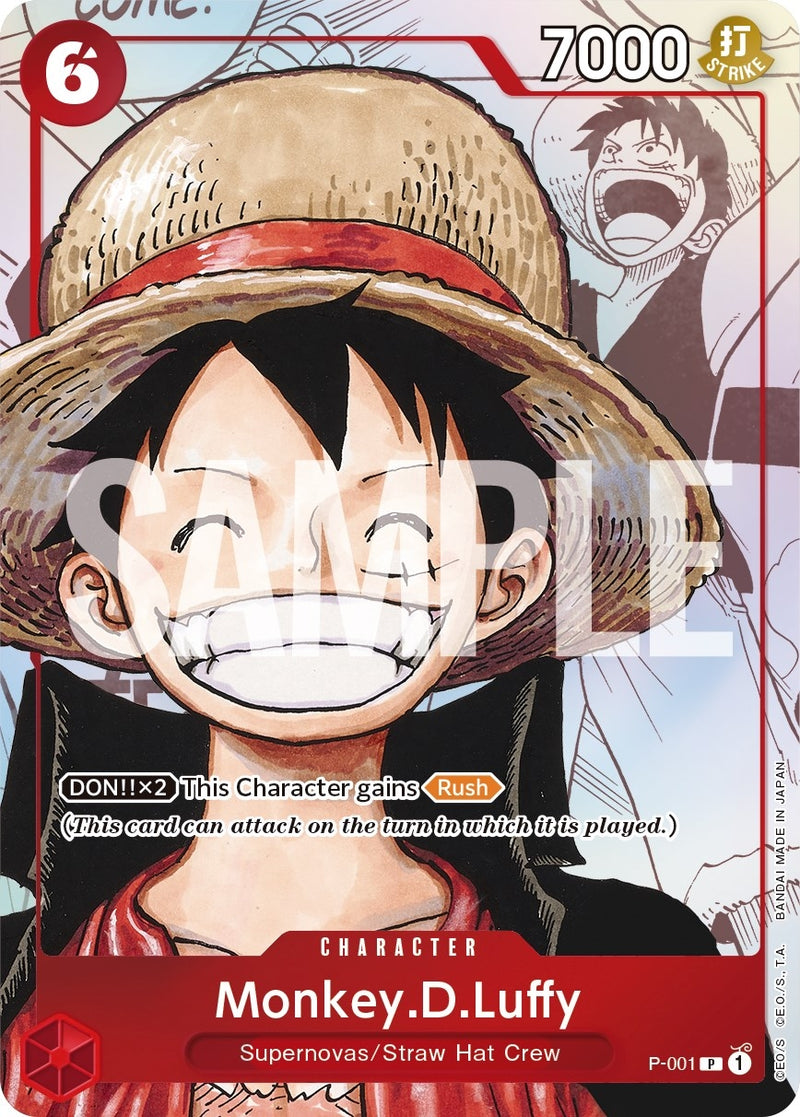 MonkeyDLuffy Alternate Art (P-001) [OP-PR]
