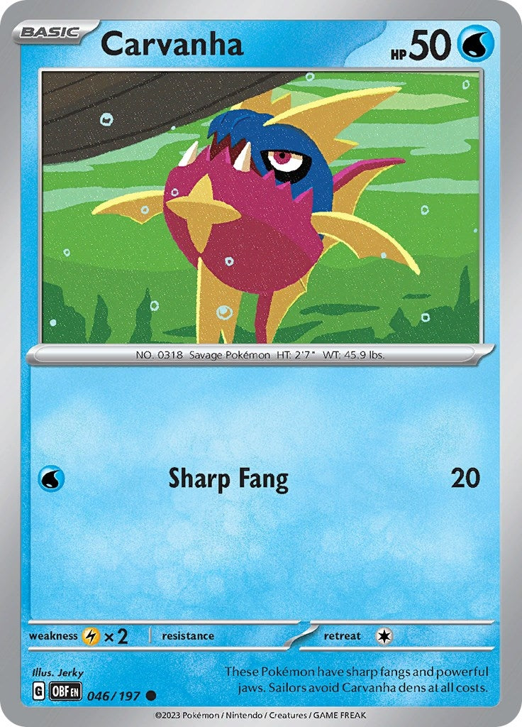 Carvanha (046/197) [OBF]