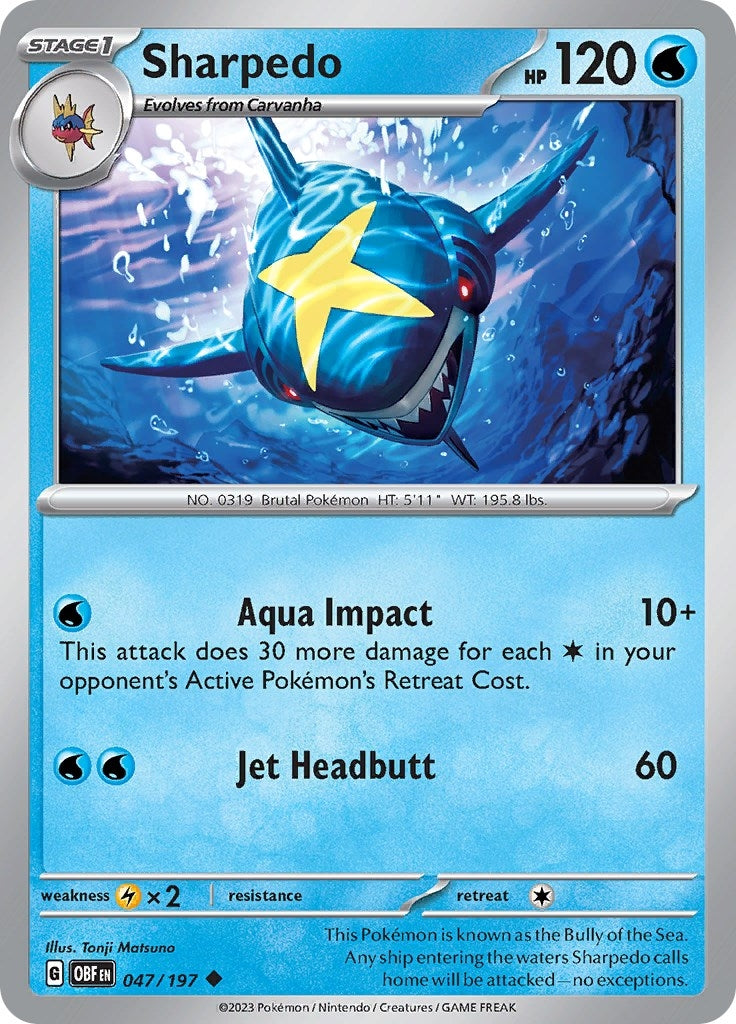Sharpedo (047/197) [OBF]