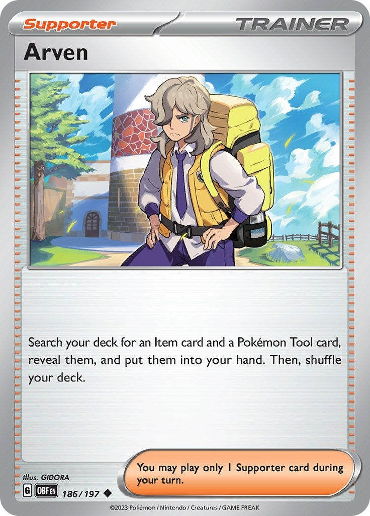 Arven (186/197) (SV03: Obsidian Flames)