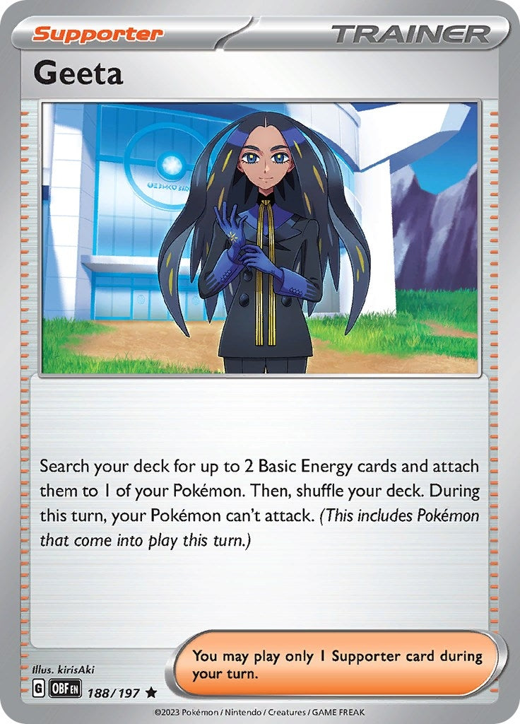 Geeta (188/197) (SV03: Obsidian Flames)