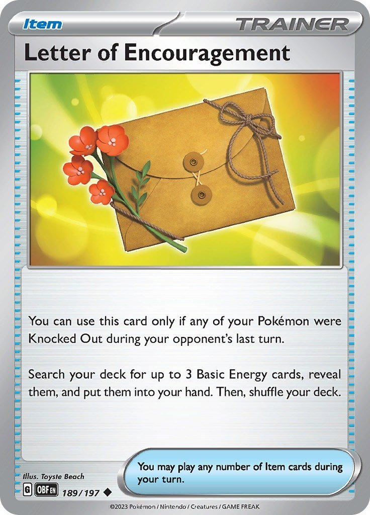 Letter of Encouragement (189/197) [OBF]