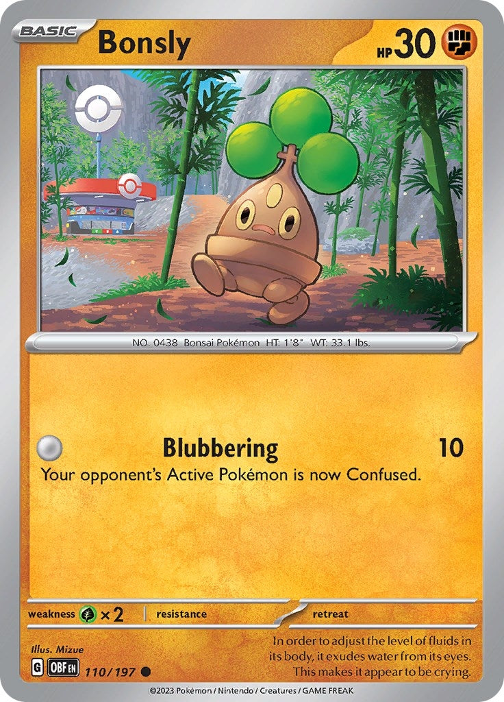 Bonsly (110/197) [OBF]