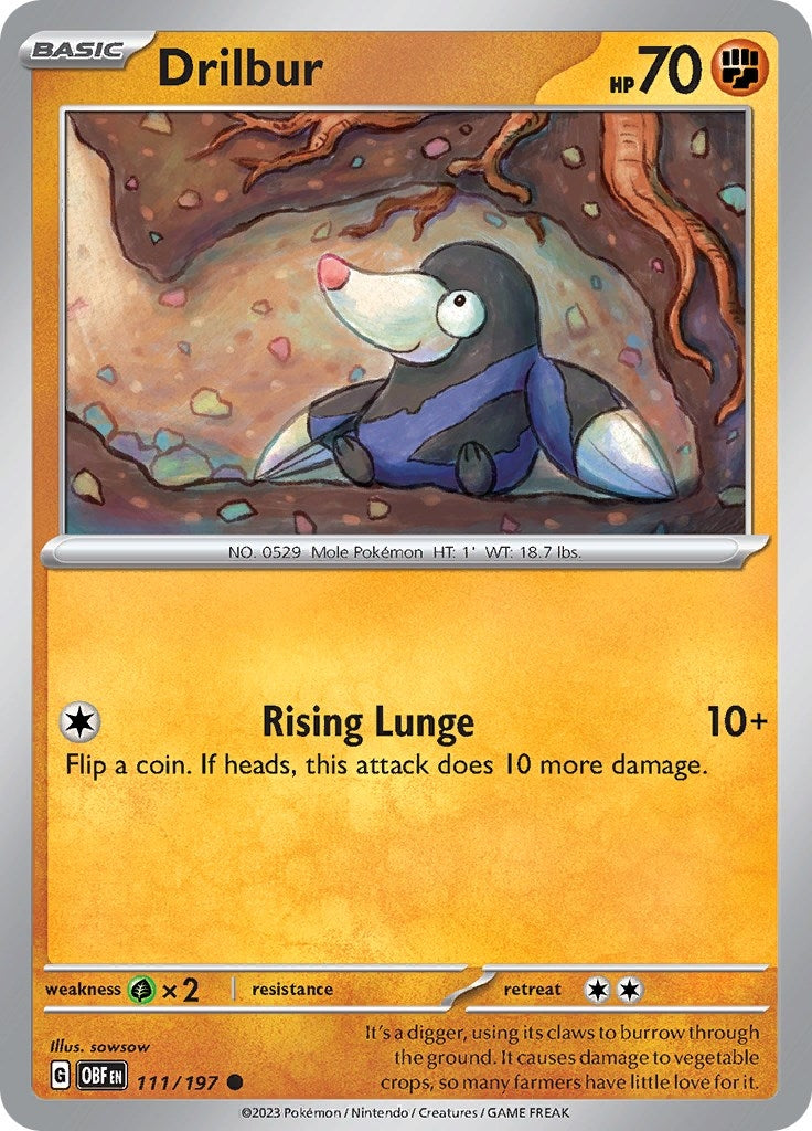 Drilbur (111/197) [OBF]