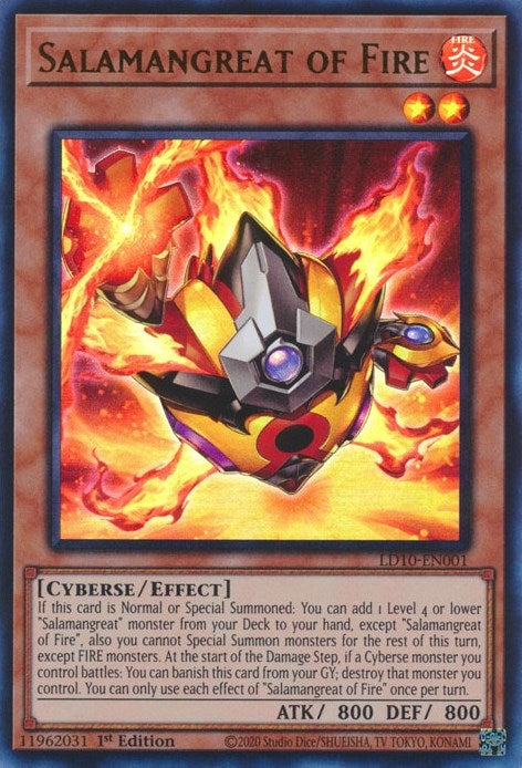 Salamangreat of Fire (LD10-EN001) [LD10]