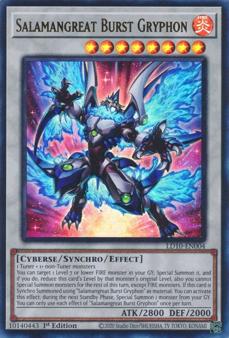Salamangreat Burst Gryphon (LD10-EN004) [LD10]