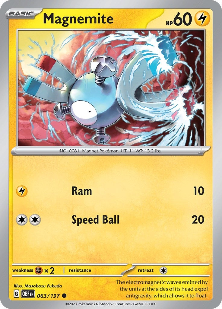 Magnemite (063/197) [OBF]