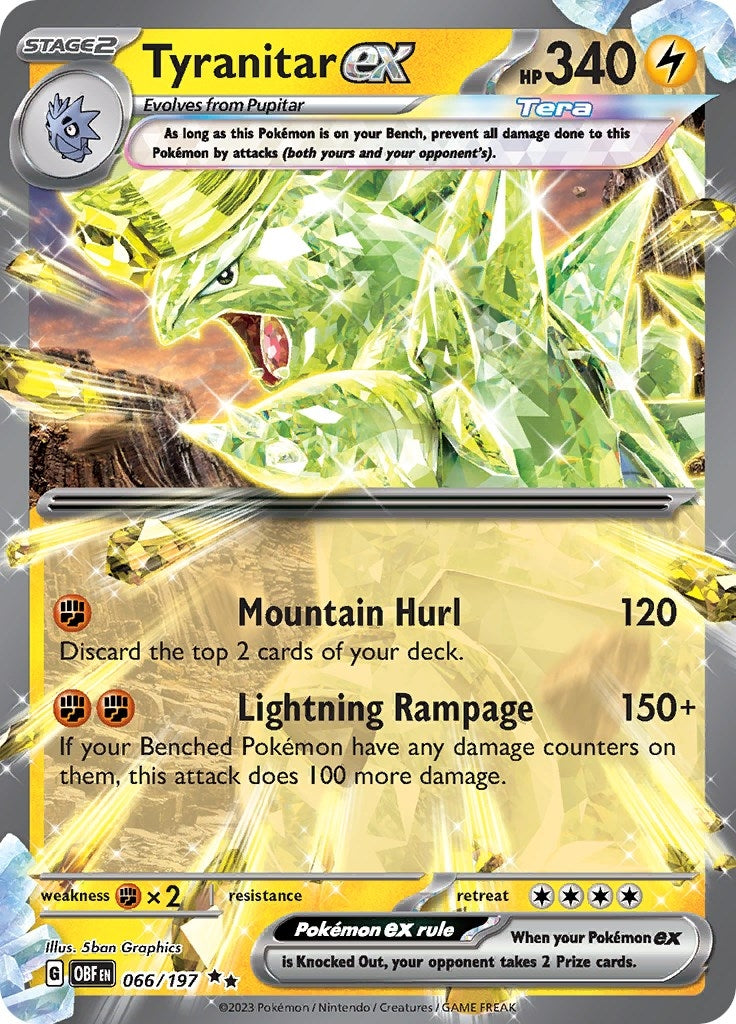Tyranitar ex (066/197) [OBF]