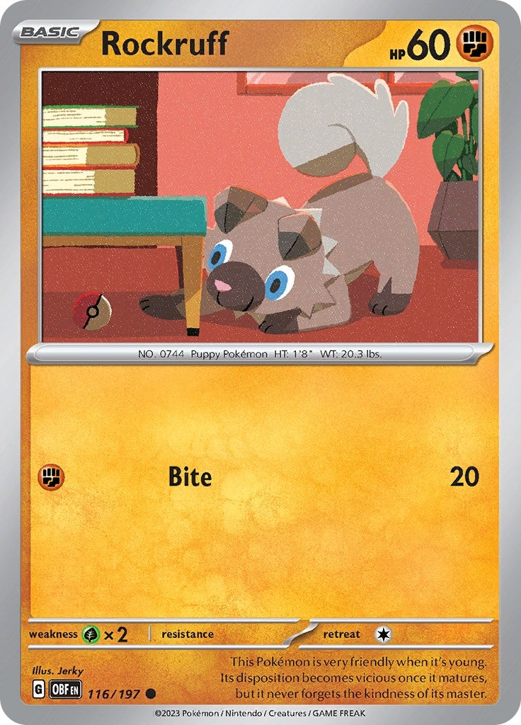 Rockruff (116/197) [OBF]