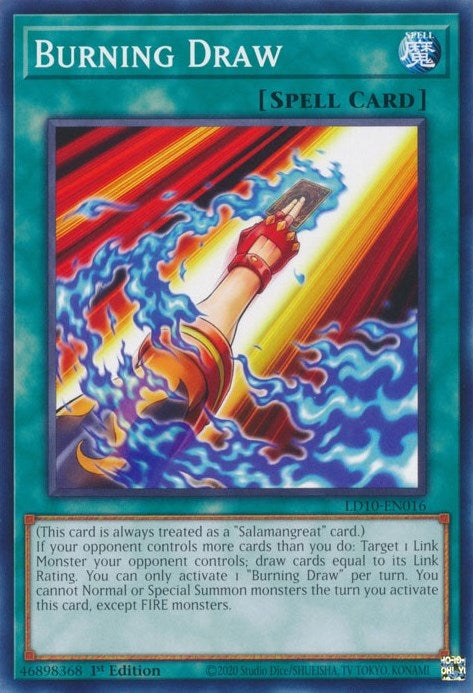 Burning Draw (LD10-EN016) [LD10]