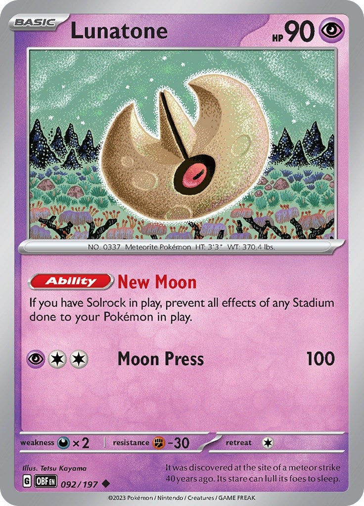 Lunatone (092/197) [OBF]