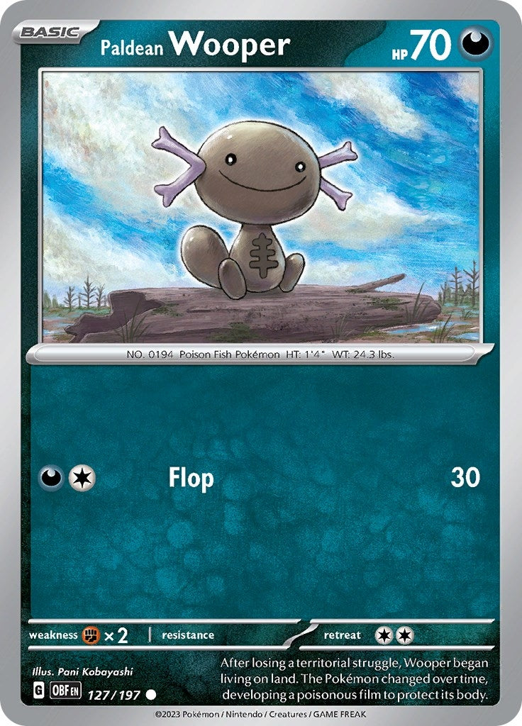 Paldean Wooper 127 197 (127/197) [OBF]
