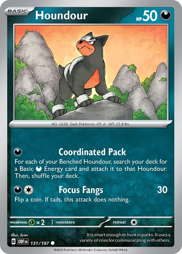Houndour 131 197 (131/197) [OBF]