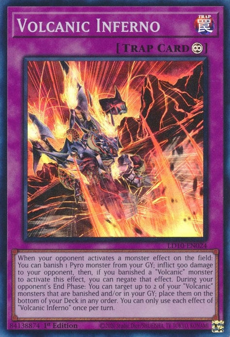 Volcanic Inferno (LD10-EN024) [LD10]