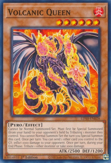 Volcanic Queen (LD10-EN028) [LD10]