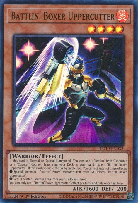 Battlin Boxer Uppercutter (LD10-EN032) [LD10]