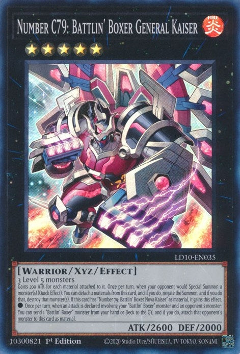 Number C79 Battlin Boxer General Kaiser (LD10-EN035) [LD10]