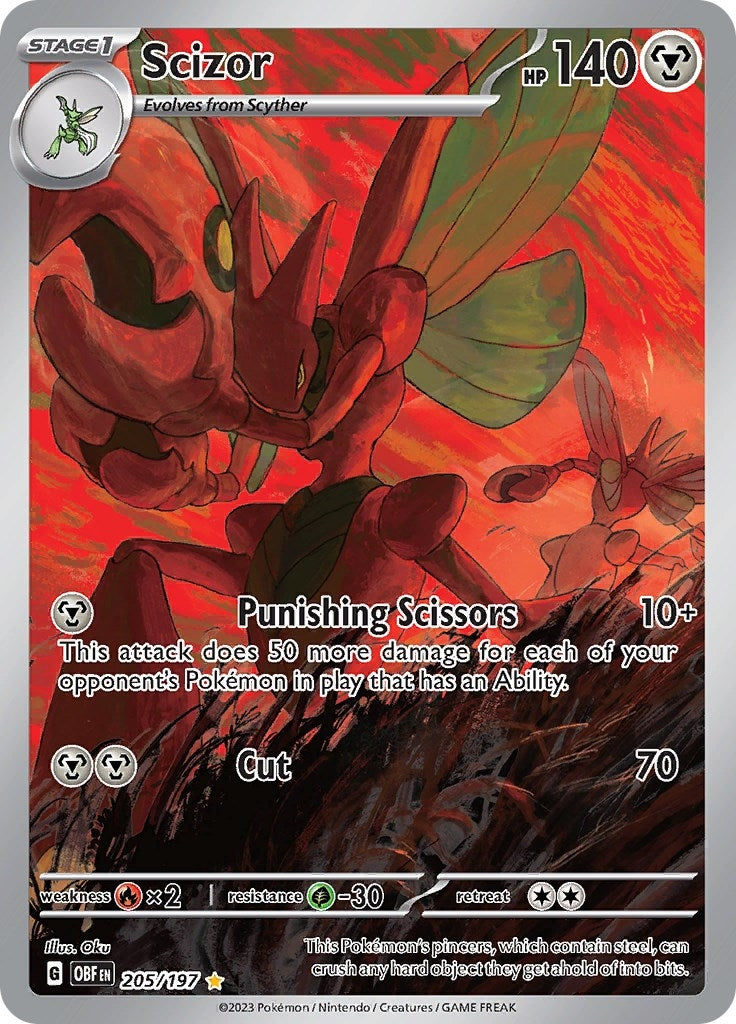 Scizor 205 197 (205/197) [OBF]
