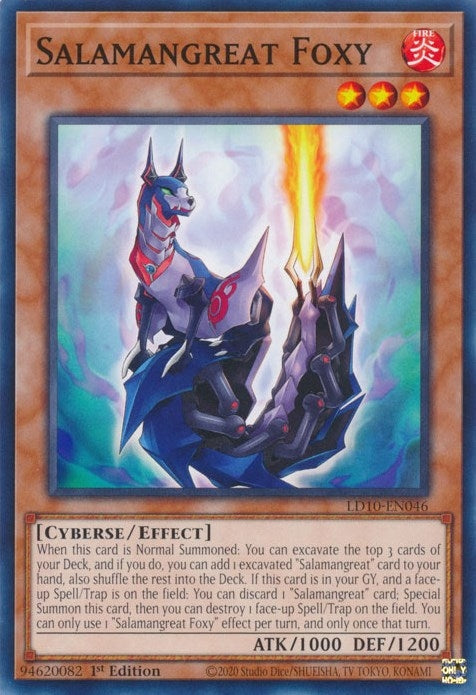 Salamangreat Foxy (LD10-EN046) [LD10]