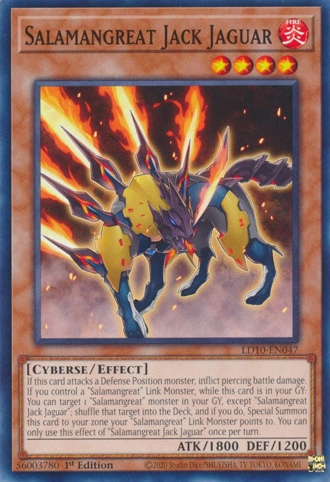 Salamangreat Jack Jaguar (LD10-EN047) [LD10]