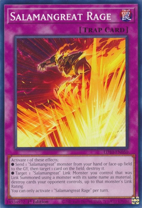 Salamangreat Rage (LD10-EN050) [LD10]